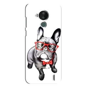 Бампер для Nokia C30 с картинкой "Песики" (В очках)