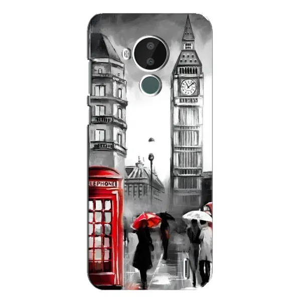 Чехол с рисунком «Вид на Биг Бен» для Nokia C30