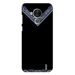 Силиконовый Чехол на Nokia C30 (Воротник вышиванки)