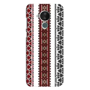 Силиконовый Чехол на Nokia C30 с картинкой Вышиванки (Вышиваночки)