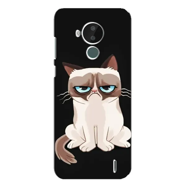 Чехол с рисунком «Взгляд кота» для Nokia C30 Чехол с рисунком «Взгляд кота» для Nokia C30