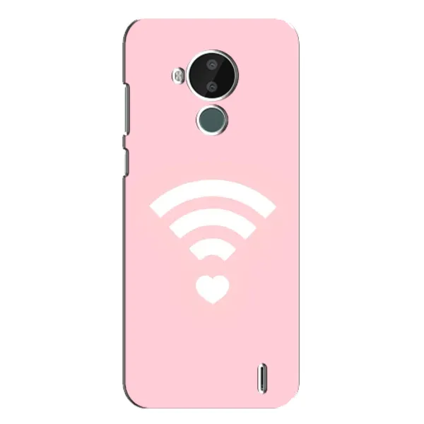 Чехол с рисунком «WiFi Love» для Nokia C30 Чехол с рисунком «WiFi Love» для Nokia C30