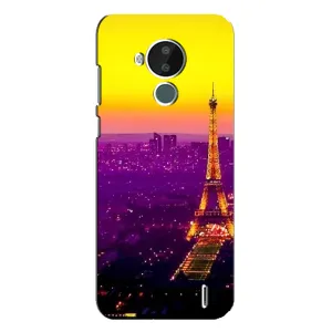 Чохол Ейфелева Вежа на Nokia C30 (Яскрава башня)