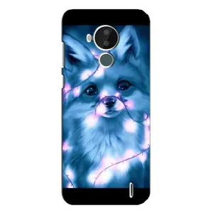 Чехол с Лисичкой для Nokia C30 (Яркая Лиса)
