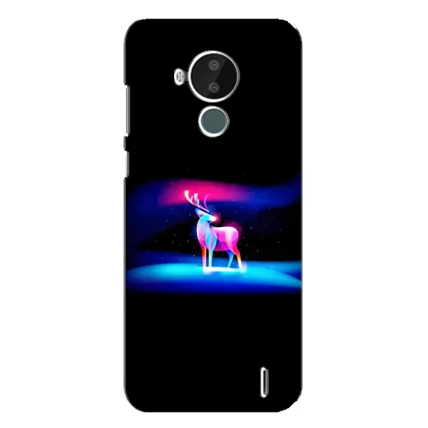 Чехол с рисунком «Яркий олень» для Nokia C30 Чехол с рисунком «Яркий олень» для Nokia C30