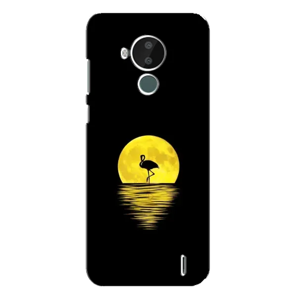 Чехол с рисунком «Желтый Закат» для Nokia C30