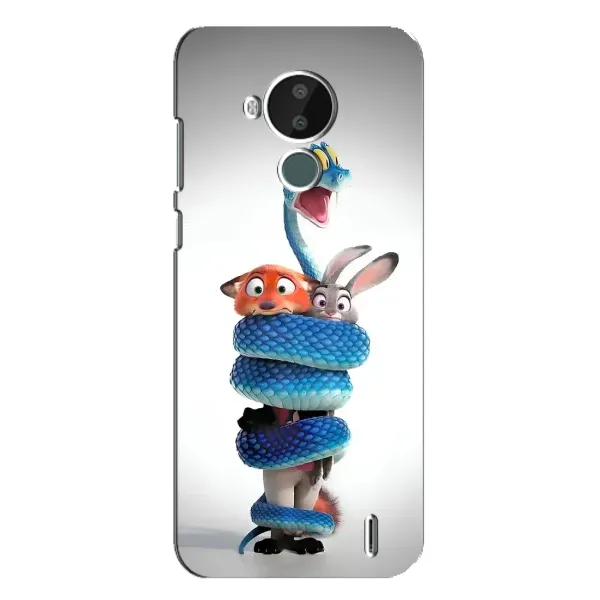 Чехол с рисунком «Змея Зоо» для Nokia C30