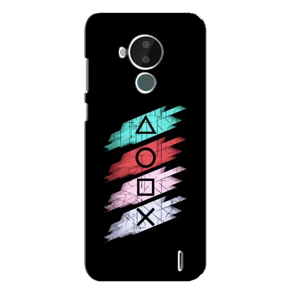 Чехол с рисунком «Значки Sony» для Nokia C30 Чехол с рисунком «Значки Sony» для Nokia C30