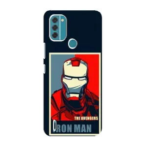 Чехол Супергерой Железный человек на Nokia C31 (Art Iron man)