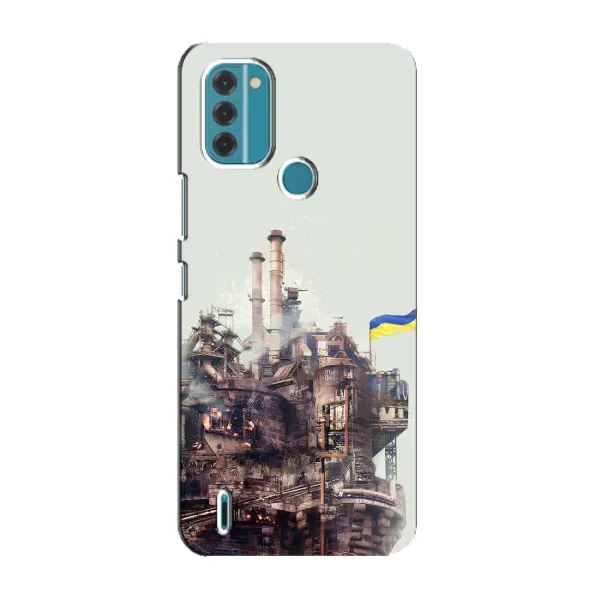 Чехол с рисунком «Азовсталь» для Nokia C31 Чехол с рисунком «Азовсталь» для Nokia C31