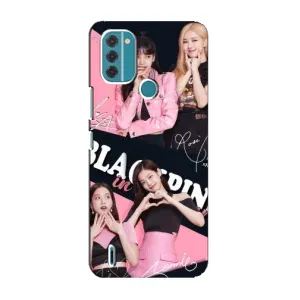 Чехлы с картинкой для Nokia C31 (BLACKPINK)