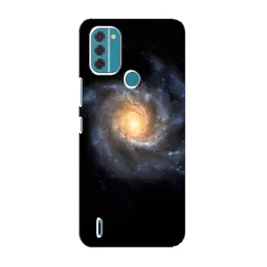 Чохли КОСМОС на Nokia C31 (Чорна дира)