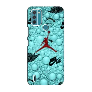Силиконовый Чехол Nike Air Jordan на Нокиа С31 (Джордан Найк)