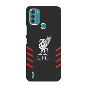 Силиконовые Чехлы принт Футбол на Nokia C31 (Эмблема Liverpool)
