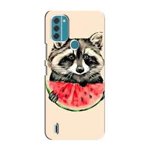 Силіконовий Чохол з Энотами на Nokia C31 (Єнот)