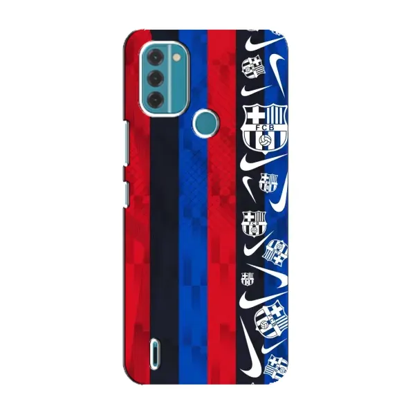 Чехол с рисунком «Фанат Барсы» для Nokia C31