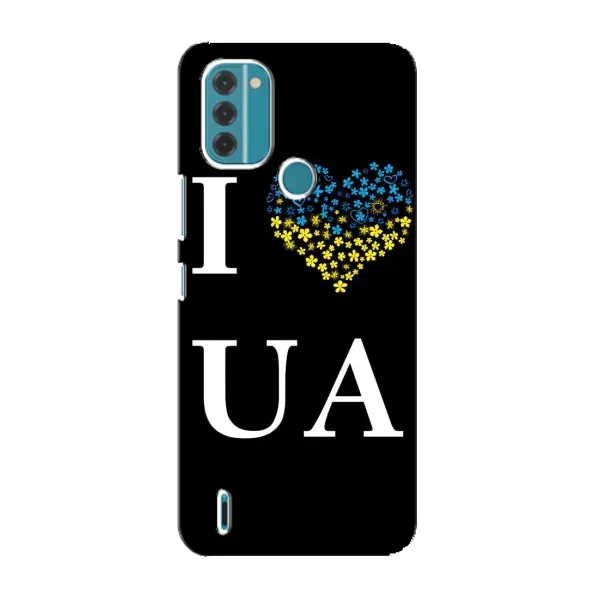 Чехол с рисунком «I Love UA» для Nokia C31 Чехол с рисунком «I Love UA» для Nokia C31