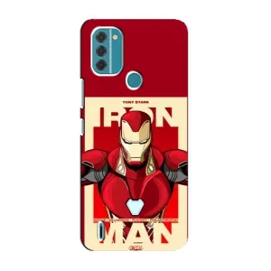Чехол Супергерой Железный человек на Nokia C31 (Iron man)