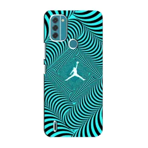 Силиконовый Чехол Nike Air Jordan на Нокиа С31 (Jordan)