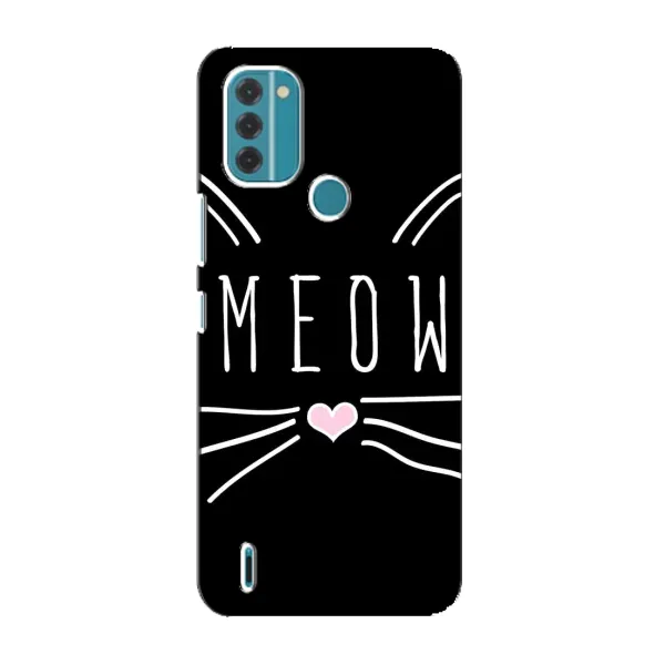Чехол с рисунком «КОТИК MEOW» для Nokia C31 Чехол с рисунком «КОТИК MEOW» для Nokia C31
