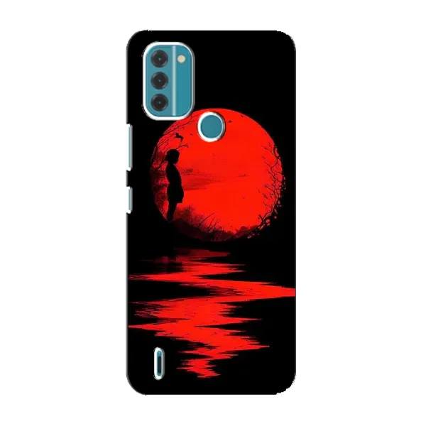 Чохол з малюнком «Червоний Захід сонця» для Nokia C31 Чохол з малюнком «Червоний Захід сонця» для Nokia C31