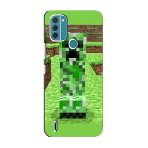 Чохли для Nokia C31 (Персонажі МайнКрафт) (Кріпер 2)