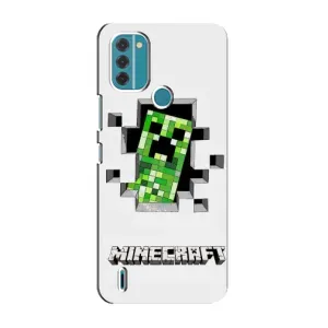 Чохли для Nokia C31 (Персонажі МайнКрафт) (Кріпер)