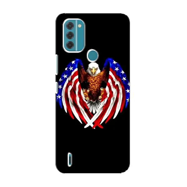 Чехол с рисунком «Крылья США» для Nokia C31 Чехол с рисунком «Крылья США» для Nokia C31