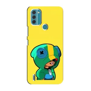 Чохол Бравл Старс для Nokia C31 (Леон (LEON))