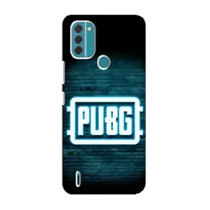 Чохол (TPU) з картинкою "Лого Пабг" на Нокіа С31 (Лого PUBG)