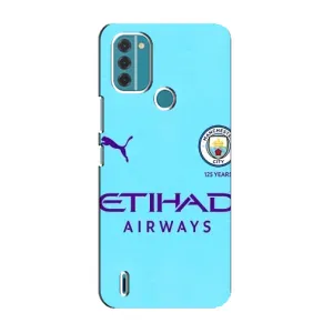 Силиконовые Чехлы принт Футбол на Nokia C31 (Man City)