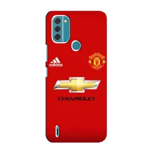 Силиконовые Чехлы принт Футбол на Nokia C31 (Man United)