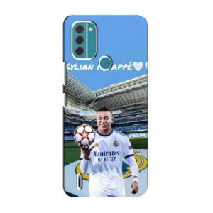 Чехол (TPU) с Футболистом на Nokia C31 (Mbappe Real)