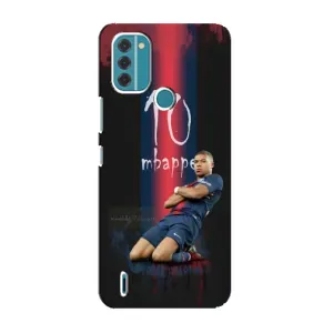 Чехол (TPU) с Футболистом на Nokia C31 (MBAPPE 10)