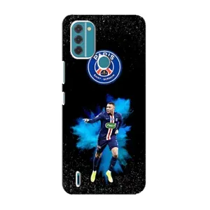 Чехол (TPU) с Футболистом на Nokia C31 (Мбаппе ПСЖ)