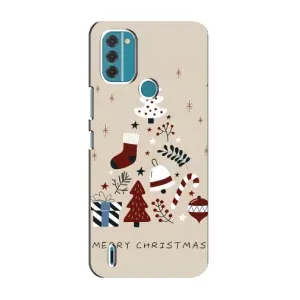 Чехол Санта Клаус для Nokia C31 (Merry Christmas)