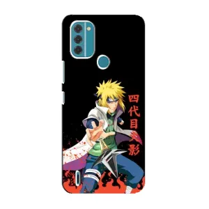 Купить Чехлы на телефон с принтом Anime для Nokia C31 (Минато)
