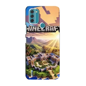 Чехол с рисунком «MINECRAFT» для Nokia C31
