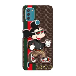 Чехлы Бренд GUCCI для Nokia C31 (Маус Гуччи)