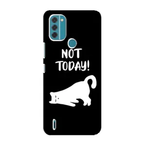 Бампер з зображенням Котиків для Нокіа С31 (Not Today)