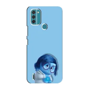 Чехол Головоломка для Nokia C31 - (AlphaPrint) (Печаль)