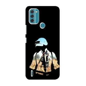 Чохол з картинкою "Герой Pubg" на Nokia C31 (Пубг мен)
