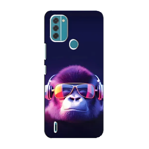 Чехол с рисунком «Стильная обезьяна» для Nokia C31