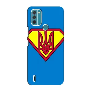 Чехол с картинкой (Патриотический ГЕРБ) на Nokia C31 (Super - Герб)