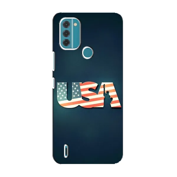 Чехол с рисунком «USA» для Nokia C31 Чехол с рисунком «USA» для Nokia C31