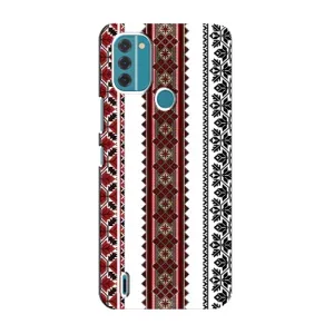 Силиконовый Чехол на Nokia C31 с картинкой Вышиванки (Вышиваночки)