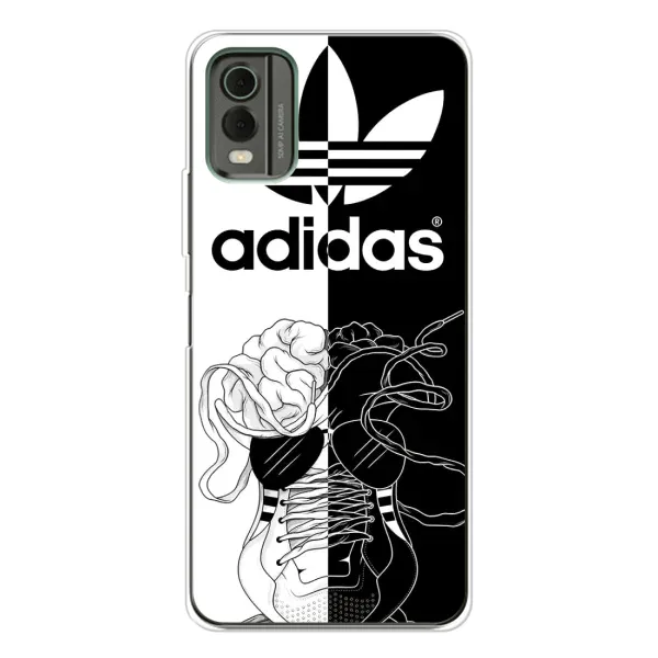 Чехол с рисунком «Adidas шнурки» для Nokia C32 Чехол с рисунком «Adidas шнурки» для Nokia C32