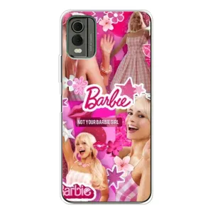 Силиконовый Чехол Барби Фильм на Nokia C32 (Барби)