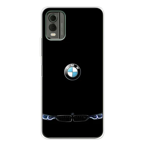Чехол с рисунком «Черный BMW» для Nokia C32