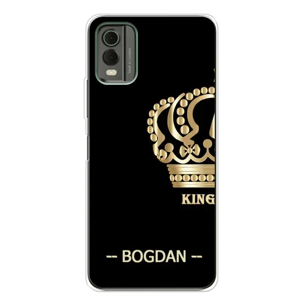 Чехол с рисунком «BOGDAN» для Nokia C32